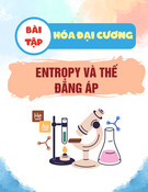 Bài tập Hóa đại cương: entropy và thế đẳng áp (Có đáp án)