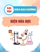 Bài tập Hóa đại cương: Điện hóa học (Có đáp án)