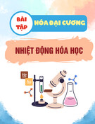 Bài tập Hóa đại cương: Nhiệt động hóa học (Có đáp án)