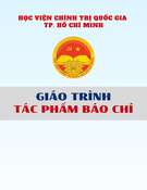 Giáo trình Tác phẩm báo chí