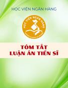 Tóm tắt Luận án Tiến sĩ: Phát triển dịch vụ ngân hàng số tại Ngân hàng Thương mại Cổ phần Việt Nam Thịnh vượng