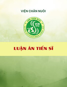 Luận án Tiến sĩ: Nghiên cứu chọn tạo hai dòng gà lông màu HTP VÀ RTN
