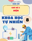Giáo án Khoa học tự nhiên 8 Cánh diều - Chủ đề 5: Điện