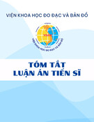 Tóm tắt Luận án Tiến sĩ: Nghiên cứu cơ sở khoa học tích hợp công nghệ viễn thám và GIS giám sát một số yếu tố môi trường bị ảnh hưởng trong quá trình khai thác và chế biến quặng bô xít (thử nghiệm tại Tổ hợp Bô xít - Nhôm Lâm Đồng)