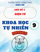 Giáo án Khoa học tự nhiên 9 Chân Trời Sáng Tạo - Chủ đề 4: Điện từ