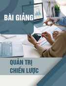 Bài giảng Quản trị chiến lược: Chương 7- TS. Nguyễn Ky