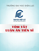 Tóm tắt Luận án Tiến sĩ: Kết hợp xếp hạng đa tạp và học độ đo tương tự cho tra cứu ảnh