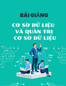 Bài giảng Cơ sở dữ liệu và quản trị cơ sở dữ liệu: Chương 5 - Thiết kế CSDL