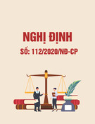 Nghị định số 112/2020/NĐ-CP