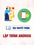 Bài thuyết trình Lập trình Android