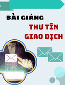 Bài giảng Thư tín giao dịch: Chương 2 - Thành phần của thư