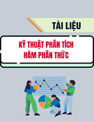 Tài liệu Kỹ thuật phân tích hàm phân thức