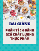 Bài giảng Phân tích đánh giá chất lượng thực phẩm: Chủ đề 2 - Kỹ thuật lấy mẫu, xử lý mẫu