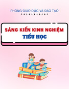 Sáng kiến kinh nghiệm Tiểu học: Một số biện pháp chỉ đạo công tác phụ đạo học sinh gặp khó khăn trong học tập ở trường tiểu học