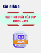 Bài giảng Các tính chất của OOP trong Java: Phần 1