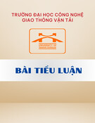 Bài tiểu luận: Ảnh hưởng của mạng xã hội đến học sinh trung học phổ thông