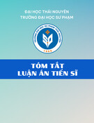 Tóm tắt Luận án Tiến sĩ: Dạy học chủ đề phương trình và bất phương trình ở trường trung học phổ thông nước Cộng hòa Dân chủ Nhân dân Lào theo hướng phát triển tư duy phản biện và tư duy sáng tạo cho học sinh