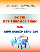 Đề thi kết thúc học phần học kì 1 môn Khởi nghiệp sáng tạo năm 2024-2025