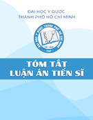 Đánh giá hiệu quả chương trình nâng cao chất lượng hồi phục sau phẫu thuật điều trị ung thư phổi tại Bệnh viện Đại học Y Dược TP.HCM: Tóm tắt Luận án Tiến sĩ