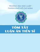 Tóm tắt Luận án Tiến sĩ: Chứng cứ trong tố tụng hành chính ở Việt Nam
