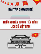 Bài tập chuyên đề: Triều Nguyễn trong tiến trình lịch sử Việt Nam
