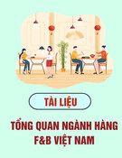 Tài liệu Tổng quan ngành hàng F&B Việt Nam