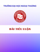 Bài tiểu luận: Thời trang secondhand