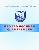 Vlan Trunking: Báo cáo học phần Quản trị mạng & Cấu hình Demo