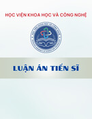 Nghiên cứu ảnh hưởng hoạt động kinh tế - xã hội và biến đổi khí hậu đến môi trường nước ven bờ Cát Bà - Hạ Long: Luận án Tiến sĩ