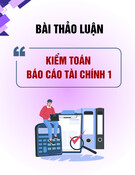 Nghiên cứu tình huống kiểm toán tại doanh nghiệp khách hàng: Quy trình kiểm toán và ảnh hưởng lên BCTC