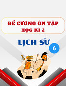 Đề cương ôn tập học kì 2 môn Lịch sử và Địa lí lớp 6 (Phân môn Lịch sử)