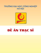 Đề án Thạc sĩ: Khảo sát ảnh hưởng của một số thông số công nghệ và vật liệu đến cơ tính của chi tiết in 3D