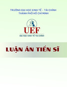 Phát triển nguồn nhân lực ngành công nghiệp Thành phố Hồ Chí Minh: Luận án Tiến sĩ