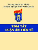 Tóm tắt Luận án Tiến sĩ: Thực hiện pháp lệnh dân chủ ở xã, phường, thị trấn vùng dân tộc thiểu số tỉnh Quảng Nam hiện nay