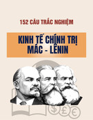 152 câu hỏi trắc nghiệm Kinh tế Chính trị Mác-Lênin: Tài liệu ôn tập