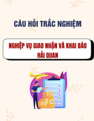 Trắc nghiệm nghiệp vụ giao nhận và khai báo hải quan [mới nhất 2024]