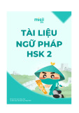 Tài liệu Ngữ pháp HSK 2 [mới nhất]