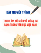 Thanh âm nữ giới trong văn học Việt Nam: Bài thuyết trình phá vỡ sự im lặng