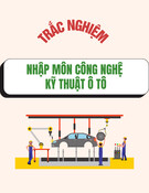 Trắc nghiệm Nhập môn Công nghệ kỹ thuật ô tô [mới nhất]