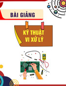 Bài giảng Kỹ thuật vi xử lý Nguyễn Trung Thị Hoa Trang