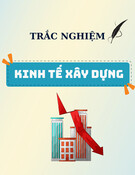 Trắc nghiệm Kinh tế xây dựng [chuẩn nhất]