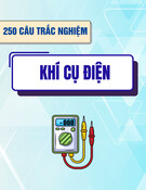 250 câu trắc nghiệm Khí cụ điện: Tổng hợp và chuẩn bị tốt nhất