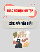 Trắc nghiệm Sức bền vật liệu có đáp án: Ôn tập hiệu quả nhất