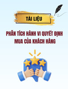 Phân tích hành vi quyết định mua hàng của khách hàng: Kinh nghiệm và chiến lược
