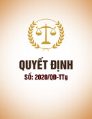 Quyết định 2020/QĐ-TTg: Năm 2025
