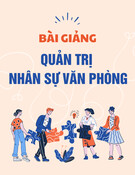 Hoạch định nhân sự: Bài giảng Quản trị nhân sự văn phòng Chương 2