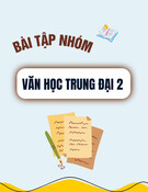 Bài tập nhóm môn Văn học trung đại 2: Kinh nghiệm làm bài tập hiệu quả