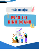 Trắc nghiệm ôn tập Quản trị kinh doanh: Kinh nghiệm và bài tập