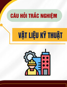 Câu hỏi trắc nghiệm Vật liệu kỹ thuật: Tổng hợp kiến thức