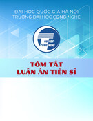 Thuật toán tự nở cho hệ thống đa robot: Tóm tắt Luận án Tiến sĩ phát triển cho khảo sát thông số môi trường